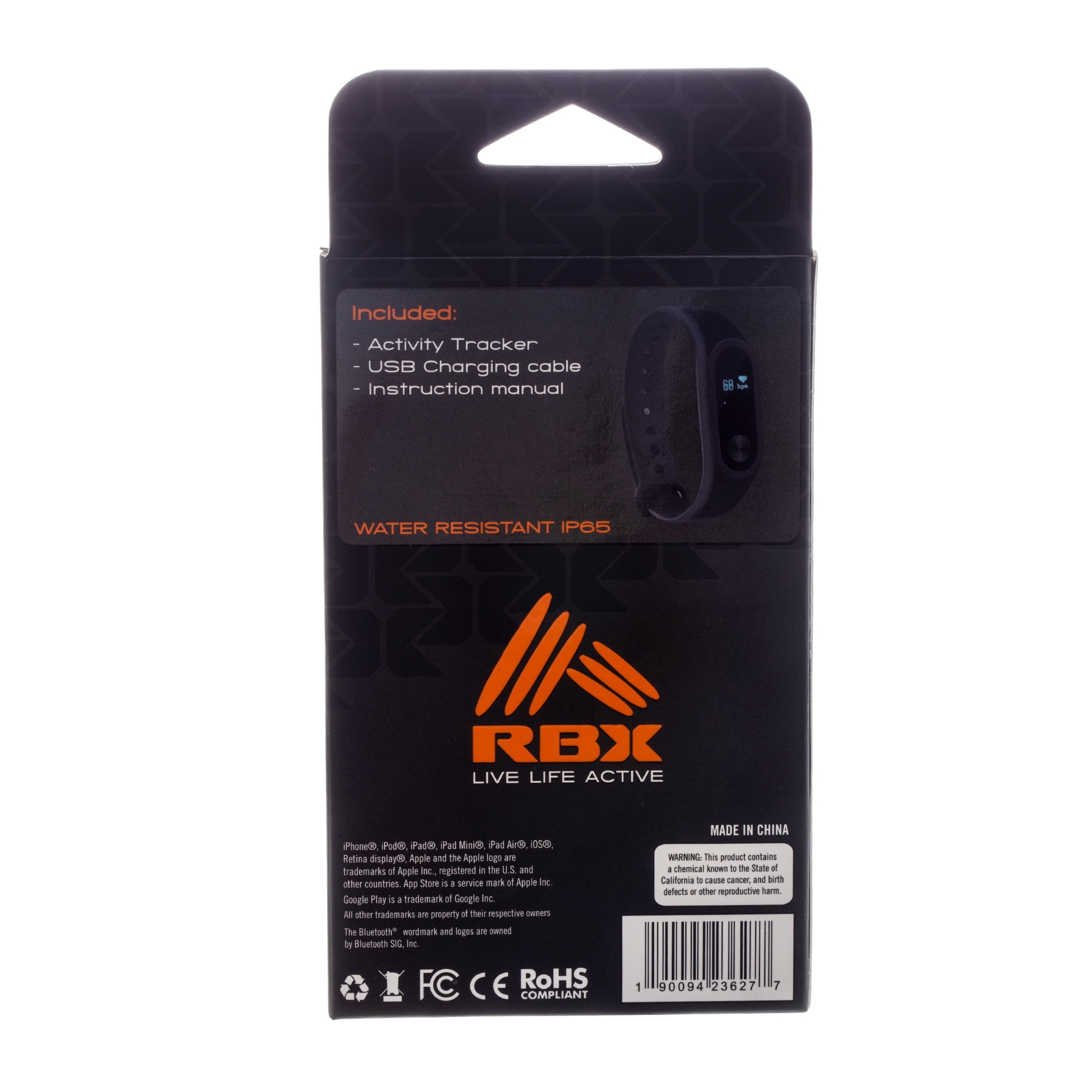 RBX TR7 Heart Rate Monitor and Activity Tracker