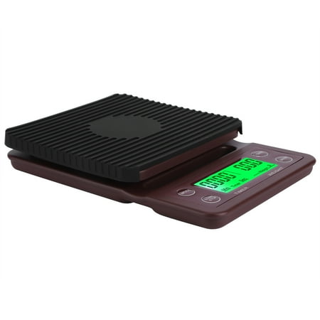

Durable Coffee Scale Kitchen Scale Kitchen Accessory For Home Wine Red 3KG/0.1 Black 5KG/0.1 Wine Red 5KG/0.1