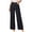 Black, variant on Sundazz Womens Wide Leg Jeans Fleece Stretchy High Waisted Jeans Baggy Soft Denim Pants with Pockts