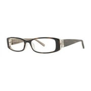VERA WANG Eyeglasses V355 Horn 53MM