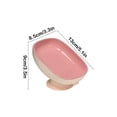 thumbnail image 3 of Tribuna Jabonera de plástico rosa con desagüe, portátil, con sistema de autodrenaje, para baño, ducha y cocina (1 pieza). Rkxzt, 3 of 9