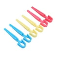 thumbnail image 3 of 120 pinzas de pelo de colores, resistentes al óxido, para permanente de peluquería, para peluquería y barbería., 3 of 14