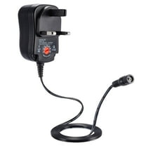 Power Adapter under $5! Xqxayjr Universal Power Adapter, 12W AC DC Charger with Multiple Voltage, 3V-12V Selectable Power Supply, UK Plug for Electronics