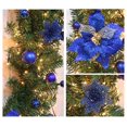 thumbnail image 3 of Christmas ball decoration 2.7 meters rattan Christmas，5 meters battery operated light (blue), 3 of 5