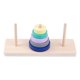thumbnail image 2 of Juguetes de Torre íris anillos de apilamiento rompecabezas de construcción juguetes educativos de Color forma geométrica reconocimiento Verde Sunnimix Anillos de apilamiento, 2 of 8