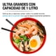 thumbnail image 4 of 4 Platos Hondos con Palillos CASA LITUS de Cerámica para Ramen Noodles Palillos 4 Pz, 4 of 8