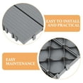 thumbnail image 3 of SEWCHICS Backyard Floor Tiles Interlocking PP Square Grey for Outdoor Use 1Pcs, 3 of 8