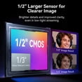thumbnail image 4 of Webcam EMEET S600L 4K para streaming con aro de luz e IA, 4 of 9