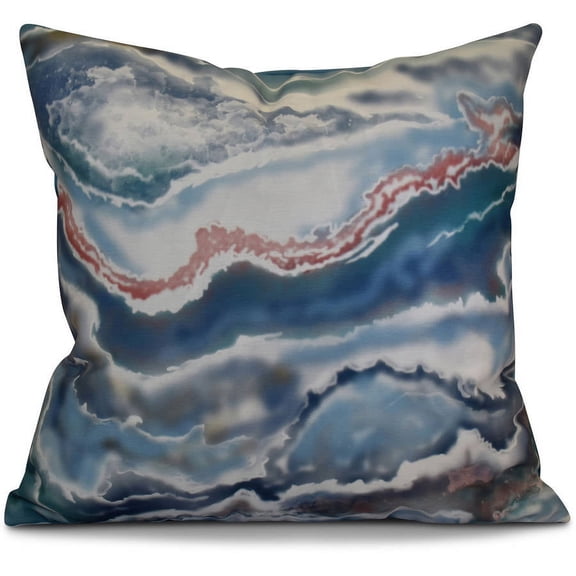 Simply Daisy Remolina Geometric Print Outdoor Pillow