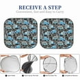 thumbnail image 7 of Uemuo Blue Excavator Printed 2 PCS Car Windshield Sun Shade, Auto Sun Heat and UV Rays Blocker, Foldable Automotive Front Window Sunshade Protector, 7 of 7