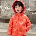 thumbnail image 5 of Godderr Kids Boys Girls Wash Free Down Coats 1-12Y Toddler Snow Down Jacket Bright Face Thickened Baby Winter Warm Hoodie Down Outerwear, 5 of 7