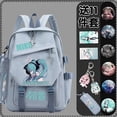 thumbnail image 5 of Mochila escolar Hatsune Miku para niños de 3 a 6 grados, mochila bonita y creativa con dibujos animados de gran capacidad para niñas y estudiantes, mochila reductora de carga, 5 of 5