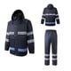 thumbnail image 2 of Chandals Irfora Chaqueta impermeable impermeable Equipo de lluvia al aire libre Motocicleta Ciclismo Alta visibilidad Reflectante Seguridad Capas de lluvia Cubierta Hombres Chaqueta de poncho de lluv Irfora Chandals, 2 of 7