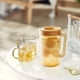 thumbnail image 4 of Jarra de bebida frigorífica de 2 litros con tapa | Hervidor frío de plástico para limonada, té helado, agua con infusión de frutas, bebidas frías y calientes | Boca ancha de vertido fácil | Apto, 4 of 6