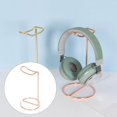 thumbnail image 2 of pitrice Headset Holder Portable Earphone Mount Rack for PC Gaming Office Headphones Rose Gold, 2 of 8