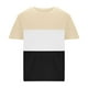 thumbnail image 3 of pstuiky camisetas para hombre, Camiseta y blusa informales de cuello redondo con parches para hombre, para fitness, deportes, pantalones cortos y mangas camisas casuales para hombre xl, 3 of 4