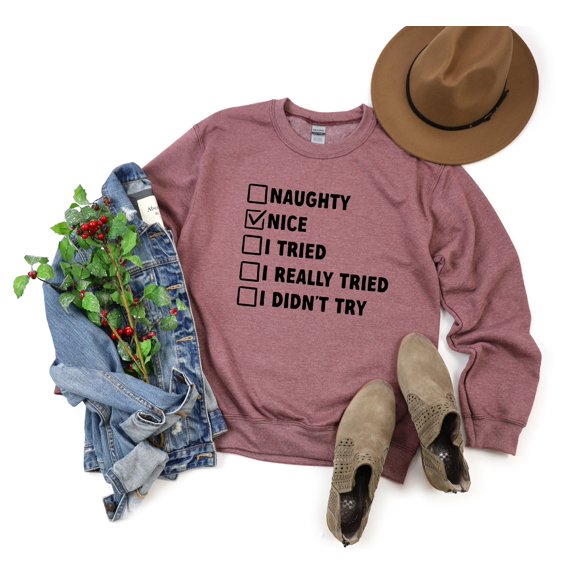 Nice- Nice List | Sweatshirt