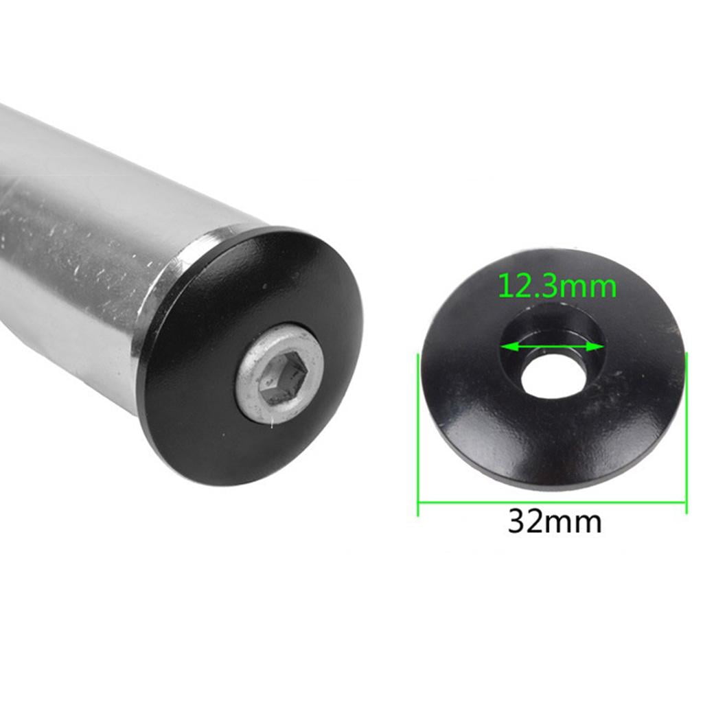 F Fityle Bike Quill Adapter Riser Aluminum Alloy Extender 22.2/25.4mm Bicycle Stem Adaptor 130MM Repair Parts Components