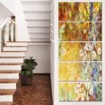 thumbnail image 1 of Petites Fleurs avec Feuilles Vertes Douces - Impression sur Toile Florale, 1 of 3