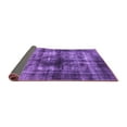 thumbnail image 2 of Ahgly Company Indoor Square Oriental Purple Industrial Area Rugs, 7' Square, 2 of 4