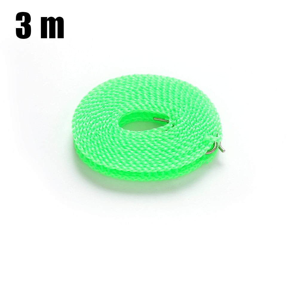 Suyin Camping Clothesline, Clothes Drying Rope Portable, Windproof