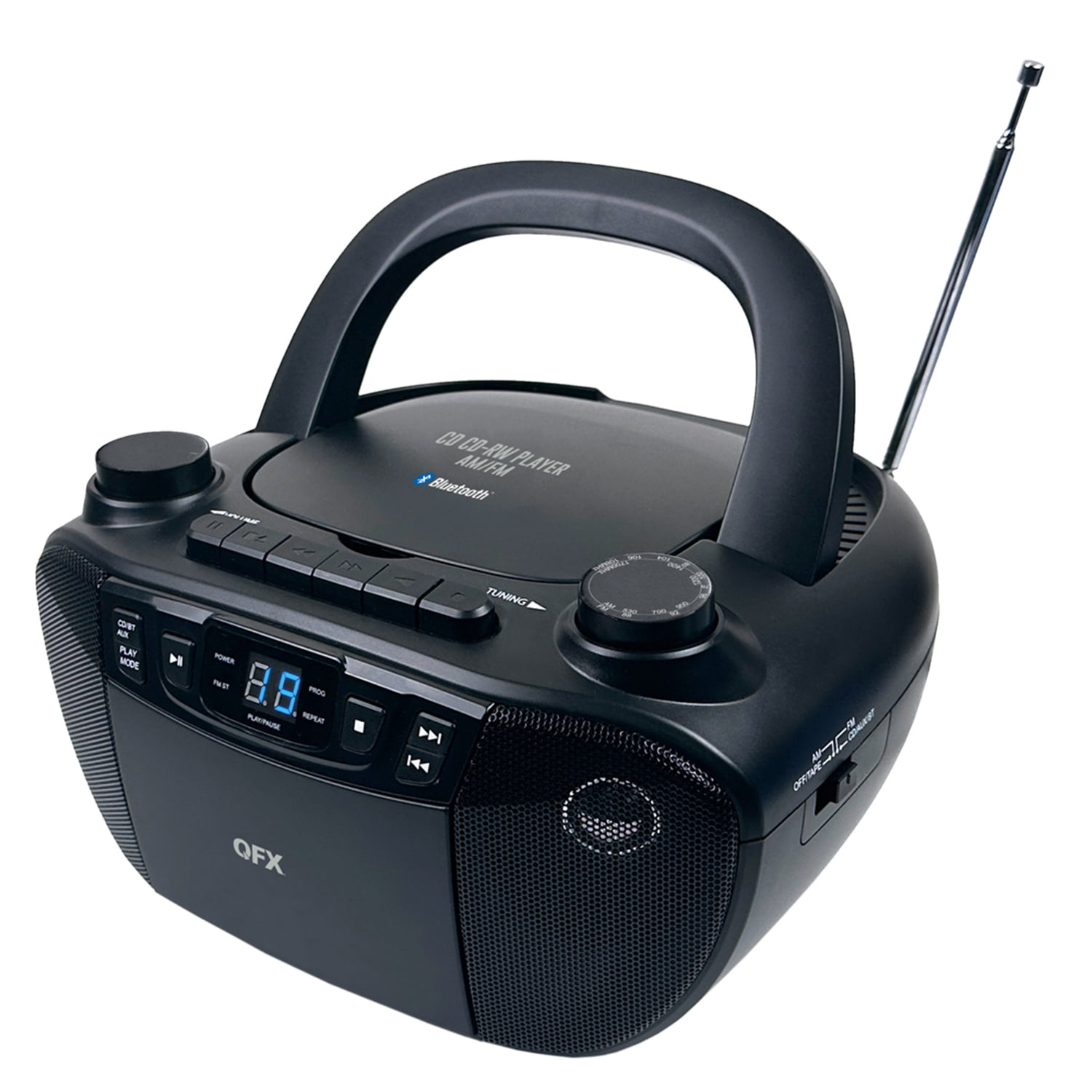 Sony Bluetooth Stereo CD/Radio Boombox with AM/FM, Headphone Jack
