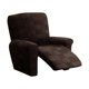 thumbnail image 4 of Funda elástica para sillón reclinable, antideslizantes para muebles, Protector lavable, protección completa ajustada, 4 piezas para sofá Café Yotijar cubierta reclinable, 4 of 10