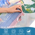 thumbnail image 5 of Yayeee Kitchen Curtains Tier Set of 2 Light Filtering 57"x24" Over Sink Window Panels, Seaside Boat, 5 of 7