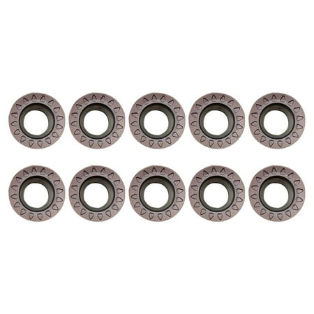 

BCLONG 10pc RPMT10T3M0E-JS milling insert carbide insert round turning Tool RPMT10T3MOE