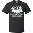 thumbnail image 3 of Inktastic Yellowstone National Park with Bear Mountains and Trees T-Shirt, 3 of 5