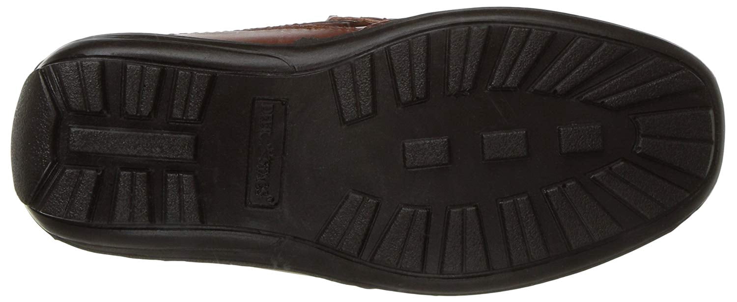 Deer Stags Boys' Booster Driving Moc Slip-On - Dark Luggage - 6.5 Big Kid Medium