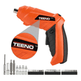 thumbnail image 2 of Atornillador Inalambrico Teeno De 3.6v, Kit De 46 Piezas, 2 of 8