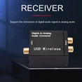 thumbnail image 4 of 192KHz Audio Converter Adapter Toslink Coaxial Signal To RCA R/L Digital Optical Coax To Analog Stereo for Amp Receiver Speaker ,High Sound, 4 of 6
