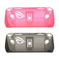 thumbnail image 5 of Joernso Game Console Protective Cover with Holder Transparent Shockproof Impact Resistant Anti-Scratch Full Cover Case for ROG Ally, 5 of 8