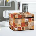 thumbnail image 5 of HELLHERO Sewing Machine Dust Cover Thanksgiving Patchwork Design Stylish Easy Storage, 5 of 8
