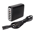 thumbnail image 2 of Estación de carga USB de escritorio con puerto, cargador de concentrador de carga USB de escritorio rápido de 6 puertos de 100W compacto y liviano, 2 of 8