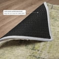 thumbnail image 6 of Addison Rugs Dream Shag Premium Machine Washable Transitional Tribal Green Rectangle Rug, 5' x 7'6", 6 of 8