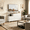White, variant on 8-Drawer Console for Wall-Mounted TV, 48" Media Dresser with Built-in Charging Station, Heavy-Duty 1.5mm Steel Frame, Minimalist Under-TV Storage for Bedroom & Living Room,White