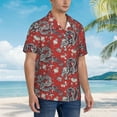 thumbnail image 3 of Disketp Hawaiian Shirts for Men,Dragons2 Print Mens Casual Short Sleeve Button Down Shirts Beach Shirt, 3 of 7