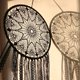thumbnail image 5 of Atrapasueños negro, atrapasueños de encaje de ganchillo hecho a mano para colgar en la pared decoración del hogar adornos artesanales Feliz Sencillez, 5 of 5