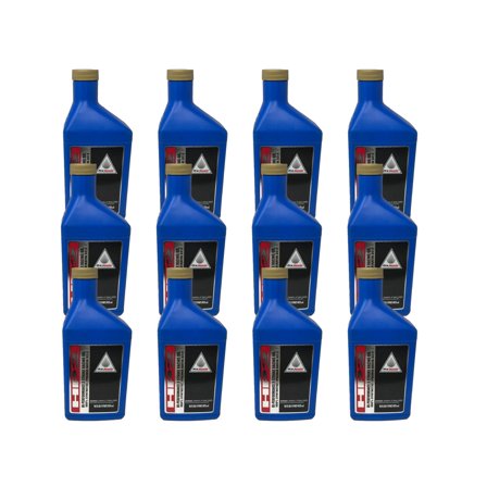 Honda Genuine HP2 Synthetic 2-Stroke Motor Oil 100% Synthetic 32:1 Premix Ratio, Pint (12 Pack)