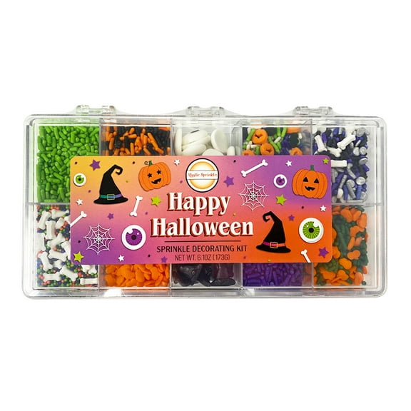 Mystic Sprinkles Happy Halloween Decorating Kit 6.1 oz