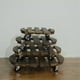 thumbnail image 2 of Round Universal Wheel Flower Pot Wooden Stand Flower Pot Base with Wheels Allows You to Easily Move the Potted Plants,D, 2 of 5