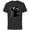 Black, variant on Star Wars Darth Vader and TIE Advanced Starfighter - Short Sleeve Cotton T-Shirt for Adults - Customized-Black