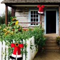 thumbnail image 3 of Para lazos navideños creativos, patas grandes de Papá Noel, árbol de Navidad, adorno colgante para vacaciones, coronas de puerta delantera, decoración de pared de ventana, 3 of 5