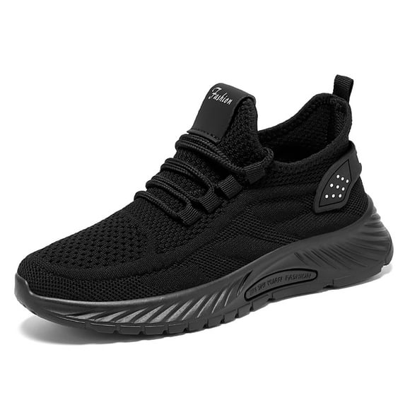 Fashion Sneakers Breathable Mesh Running Shoes Casual Comfortable Athletic Walking Shoes Lightweight Non Slip Gym Workout Shoes Pure Color for Women