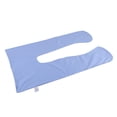 thumbnail image 4 of Funda De Almohada Para Embarazo En Forma De U, Algodón Sólido, Lavable, Soporte Cómodo Para Mujeres Embarazadas, 4 of 7