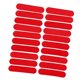 thumbnail image 4 of Soidarity Pegatina reflectante para patinete, Reflector impermeable, almohadilla de PVC, reemplazo de etiqueta de advertencia de luz resistente a la Bicicletas eléctricas Rojo Soidarity OD000859-02, 4 of 6