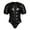 Black, variant on Men Water Resistant Padded Bodysuit Zipper Front Round Neck Short Sleeve Leotard Bodysuit for Outdoor Sports Casual Silver XXL