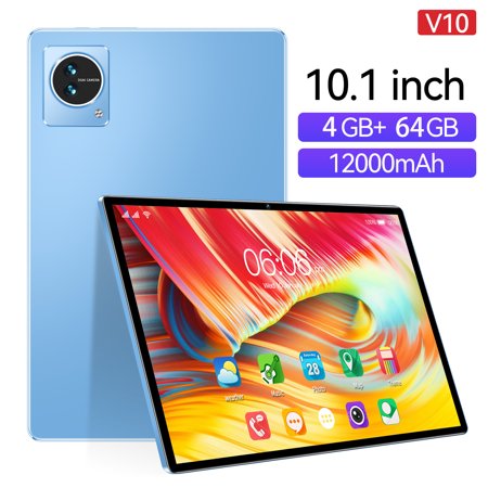 10 inch tablet  4GB RAM+64GB ROM  10 core processor  Android 12.0 system  16+24MP camera  office entertainment gift